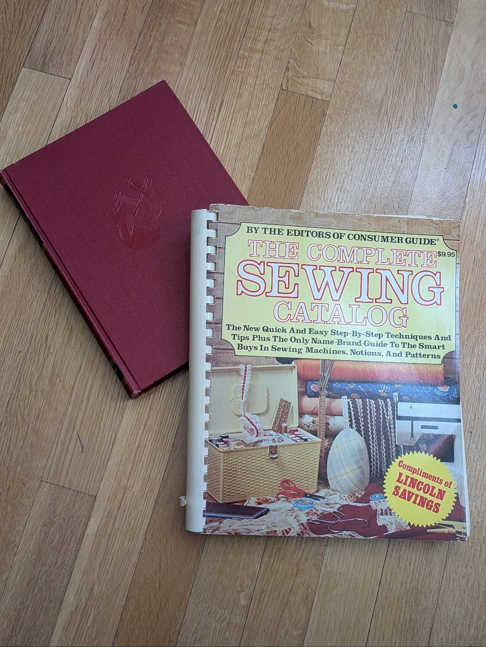 Vintage The Complete Sewing Catalog & The Complete Book of Sewing. 1970s + 1940s